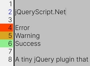 Customizable Line Numbers For Textareas - jQuery Linenumbers