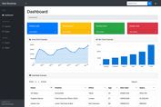 Professional Dashboard Template With Bootstrap 5/4 - SB Admin