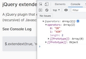 Deep Merging Of Javascript Objects - jQuery extendext