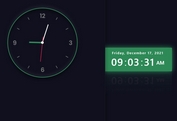 Digital And Analog Clocks With JavaScript (jQuery)