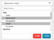 Custom Select Dropdown With Search Box - Amsifyselect.js
