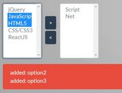 Easy Dual Multiselect Plugin For jQuery - simple-multi-select
