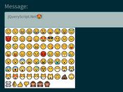 Customizable Emoji Picker For Input And Textarea - jQuery inputEmoji