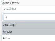 Enhanced Multiple Select For Bootstrap 4