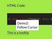 Enhanced Tooltip Plugin Based On Title And Alt Attributes - sTips.js