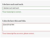 Check If Input Or Textarea Value Matches A String - jQuery Field Compare String