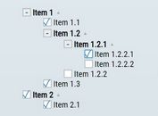 Dynamic Checkable Tree View Plugin - jQuery Flex Tree