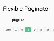 Simple Flexible Pagination Plugin - jQuery Paginator