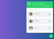 Floating Whatsapp Chatbox With jQuery - whatsapp-chat.js