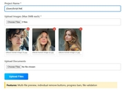 jQuery Form Validation with Multi-File Upload - FormXpress