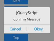 <b>iOS Style Popup Dialog Plugin With jQuery - mobile-layer</b>
