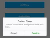 iOS Style Confirm / Alert Dialog Plugin For jQuery - Dialog.js