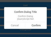 iOS Like Toast Notification & Modal Dialog Plugin - jQuery lDialog