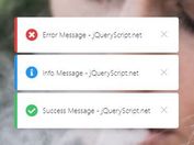 Stylish Info/Success/Error/Warning Notification Plugin - jQuery wnoty