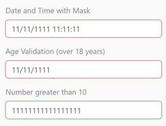 Feature-rich Input Validation & Mask Plugin - InnerFormValidation