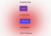 jQuery Plugin For Interactive Glowing Shadow - Proximity Glow