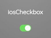 iOS Style Checkbox Replacement Plugin - jQuery iosCheckbox.js