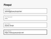 Create Beautiful iOS-style Inputs Using Pineput Plugin