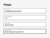 Create Beautiful iOS-style Inputs Using Pineput Plugin