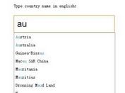 <b>jQuery Ajax Autocomplete Plugin For Input Fields - Autocomplete</b>