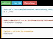 jQuery & Ajax Based Random Quote Generator - Random Quotes