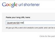jQuery Based Long URL Shortener Using Google or Bitly API - shortify
