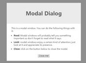 jQuery & CSS3 Powered Modal Window Effects - Nifty.js