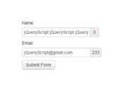 jQuery Character Counter For Input Fields - CW Charcount
