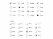 jQuery Customizable Checkboxes and Radio Buttons Plugin - wCheck