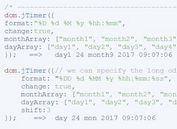 Customizable jQuery Date/Time Formatting Plugin - jTimer