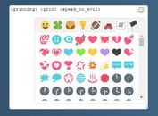 jQuery & EmojiOne Based Emoji Picker For Textarea