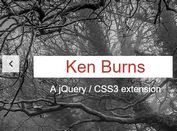 jQuery Extension To Add Ken Burns Effect To Bootstrap Carousel