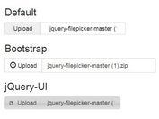 jQuery File Input Replacement Plugin with Image Preview - File Picker