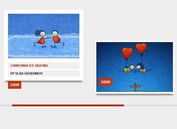 jQuery Horizontal Portfolio Layout With CSS3 Animations