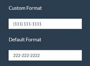 Lightweight jQuery Input Mask Plugin For Phone Numbers