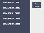 jQuery Off-Canvas Sidebar Navigation Plugin - Form5 Offcanvas