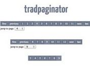 jQuery Pagination Controller Plugin - tradpaginator