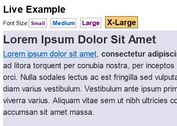 jQuery Plugin For Changing Font Size Of Web Page - Text Resizer