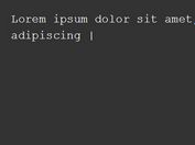 jQuery Plugin For Configurable Text Typing Animation - jtap.js