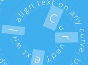 jQuery Plugin For Creating Curved Text - CurvedText