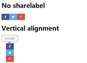 jQuery Plugin For Custom Social Share Buttons - Social Buttons