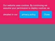 jQuery Plugin For Customizable EU Cookie Law Notice - Cookie Banner