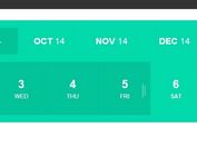 jQuery Plugin For Date Range Selector - Range Calendar