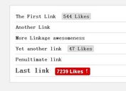 jQuery Plugin For Displaying Facebook Likes For Your Links - Huge On Facebook