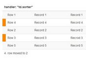 jQuery Plugin For Drag'n'Drop Sortable Table - RowSorter.js
