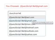 jQuery Plugin For Email Address Auto Complete - mailtip