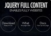 jQuery Plugin For Full Containers with Scroll Animation Support - FullContent