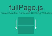 Create Fullscreen One Page Scrolling Websites With fullPage.js