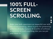 <b>jQuery Plugin For Fullscreen Scrolling Presentations - Alton</b>