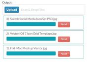 jQuery Plugin For Multiple File Uploader - Upload File